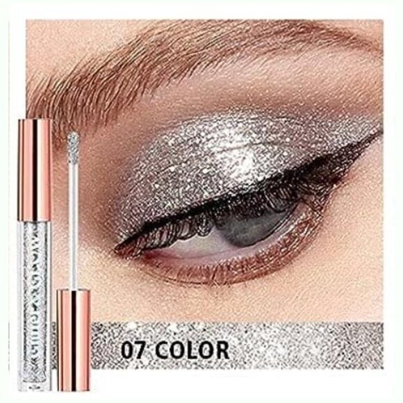 Shimmer Smokey Eyes Liquid Eyeshadow Metallic Matte Color Changing Quick Dry - Picture 10 of 16